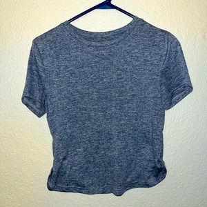 Athletic gray top